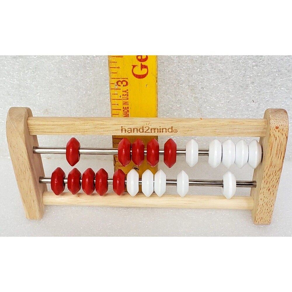 hand2mind Mini Rekenrek 20-Bead Math Counting Frame Tool for Early Learning - Picture 10 of 10